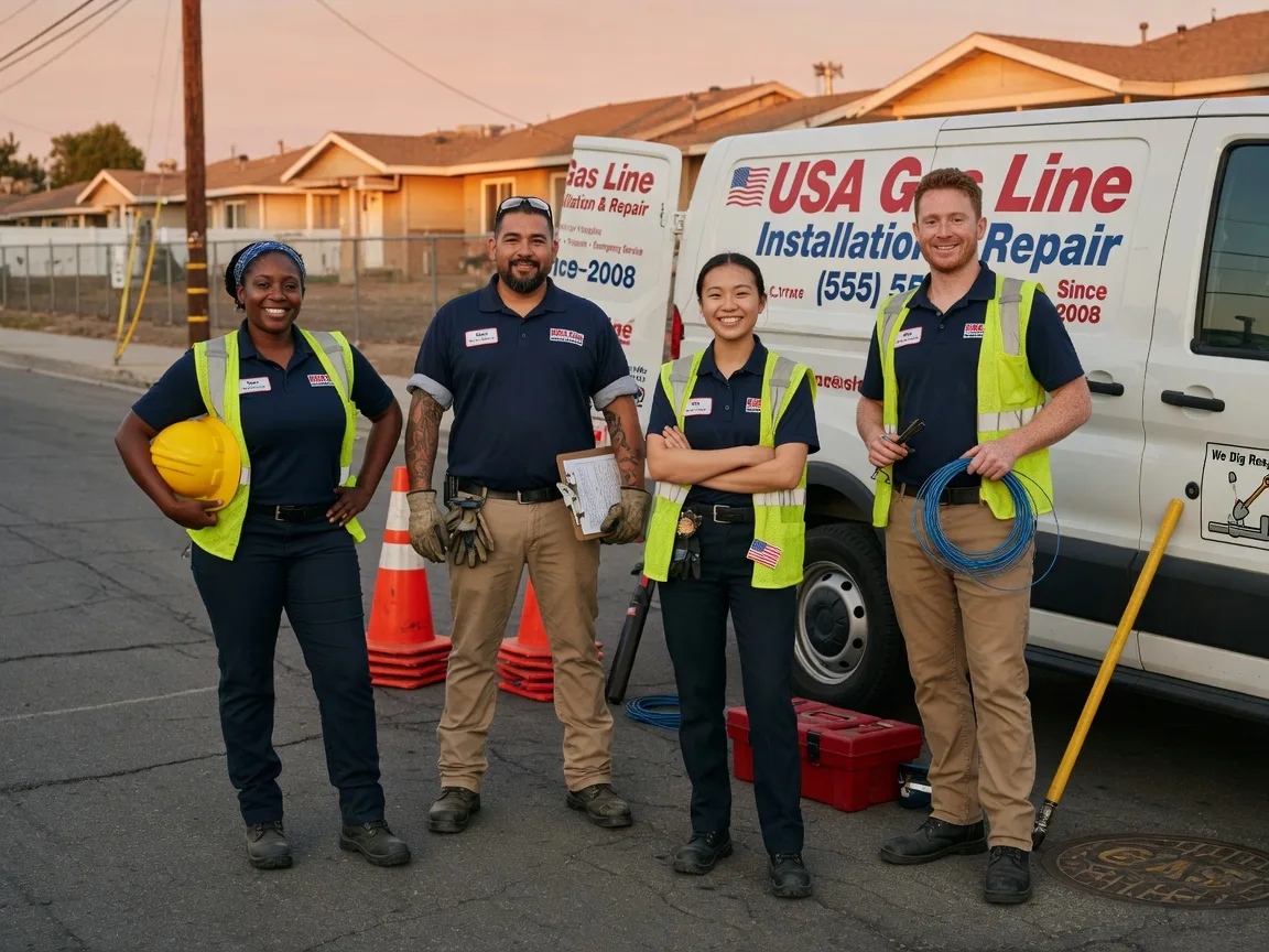Gas Line Installation company in Union City, IN